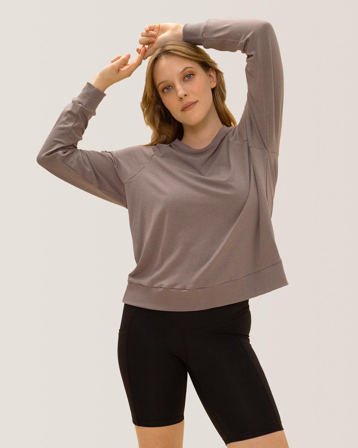 Rose Boreal - Sweatshirt - Enjoy the Ride Long Sleeves - Cloudy Sky