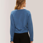 Rose Boreal - Sweatshirt - Enjoy the Ride Long Sleeves - Stellar Blue