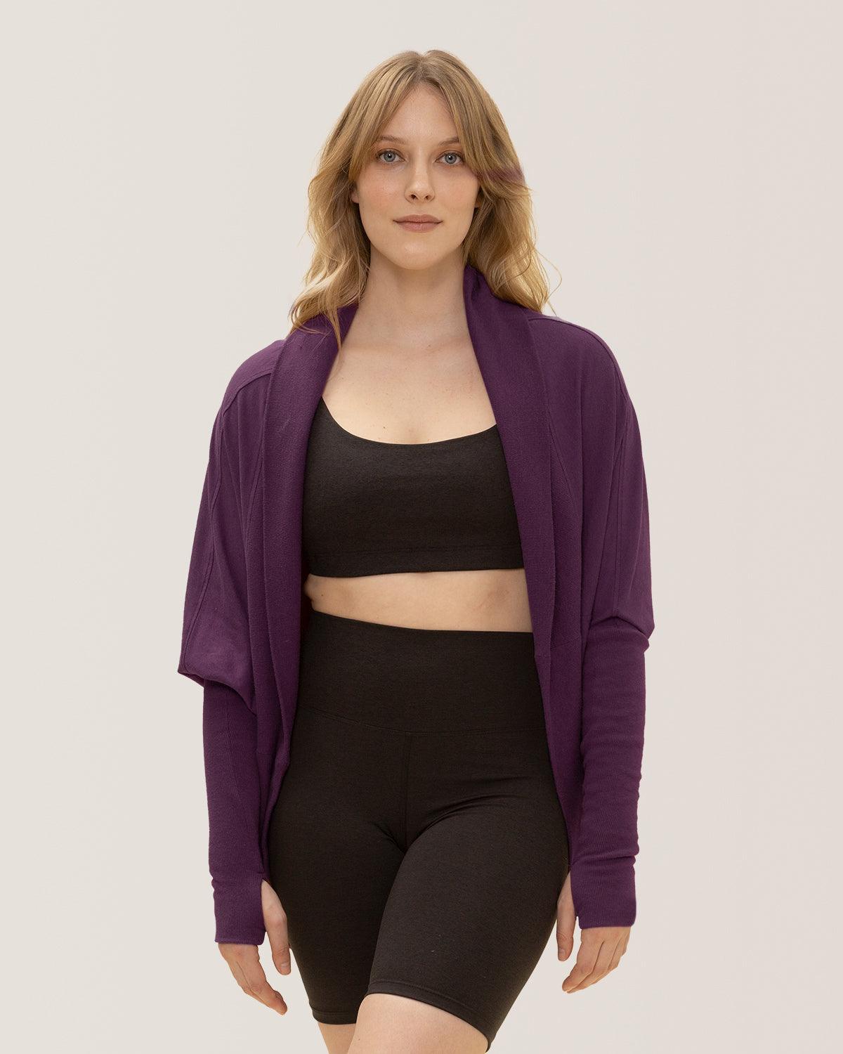 Rose Boreal - Jacket - Grateful Shrug - Plum