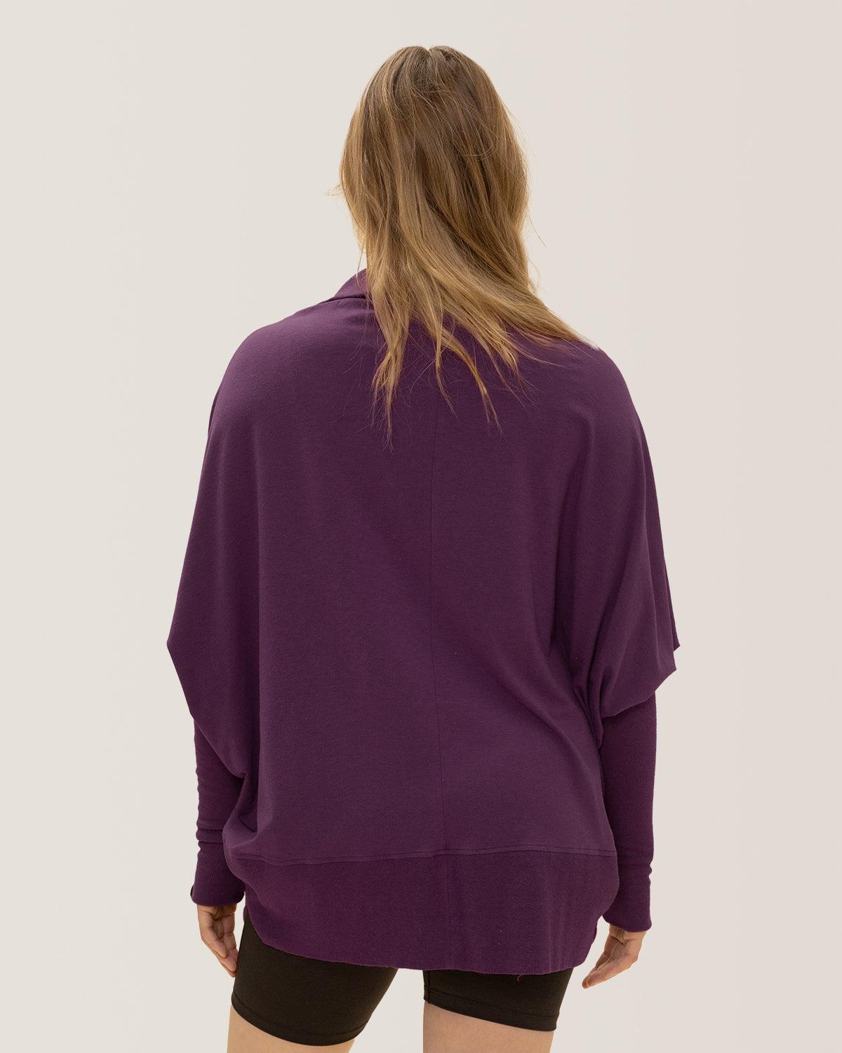 Rose Boreal - Jacket - Grateful Shrug - Plum