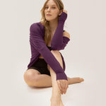Rose Boreal - Jacket - Grateful Shrug - Plum
