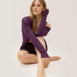 Rose Boreal - Jacket - Grateful Shrug - Plum