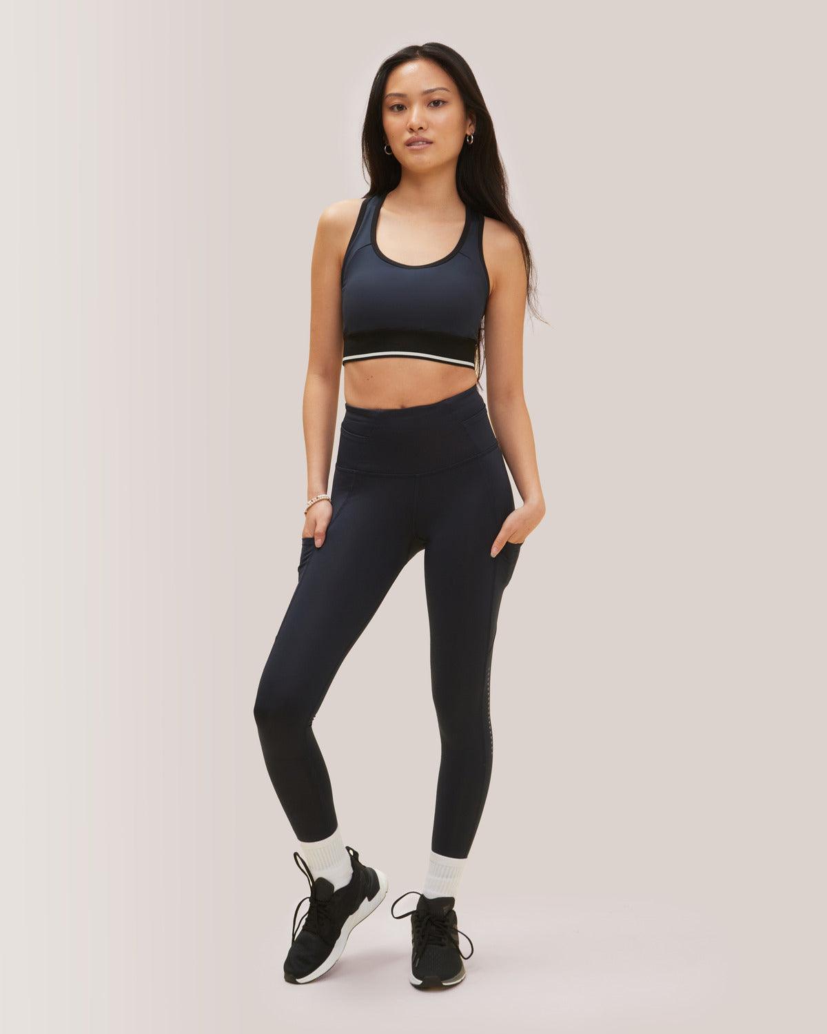 Rose Boreal - Bra - Happy Girls Sports Bra - Deep Ocean