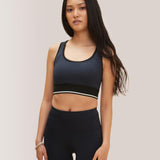 Rose Boreal - Bra - Happy Girls Sports Bra - Deep Ocean