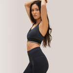 Rose Boreal - Bra - Happy Girls Sports Bra - Deep Ocean