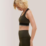 Rose Boreal - Bra - Happy Girls Sports Bra - Forest