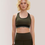 Rose Boreal - Bra - Happy Girls Sports Bra - Forest