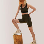 Rose Boreal - Bra - Happy Girls Sports Bra - Forest