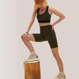 Rose Boreal - Bra - Happy Girls Sports Bra - Forest