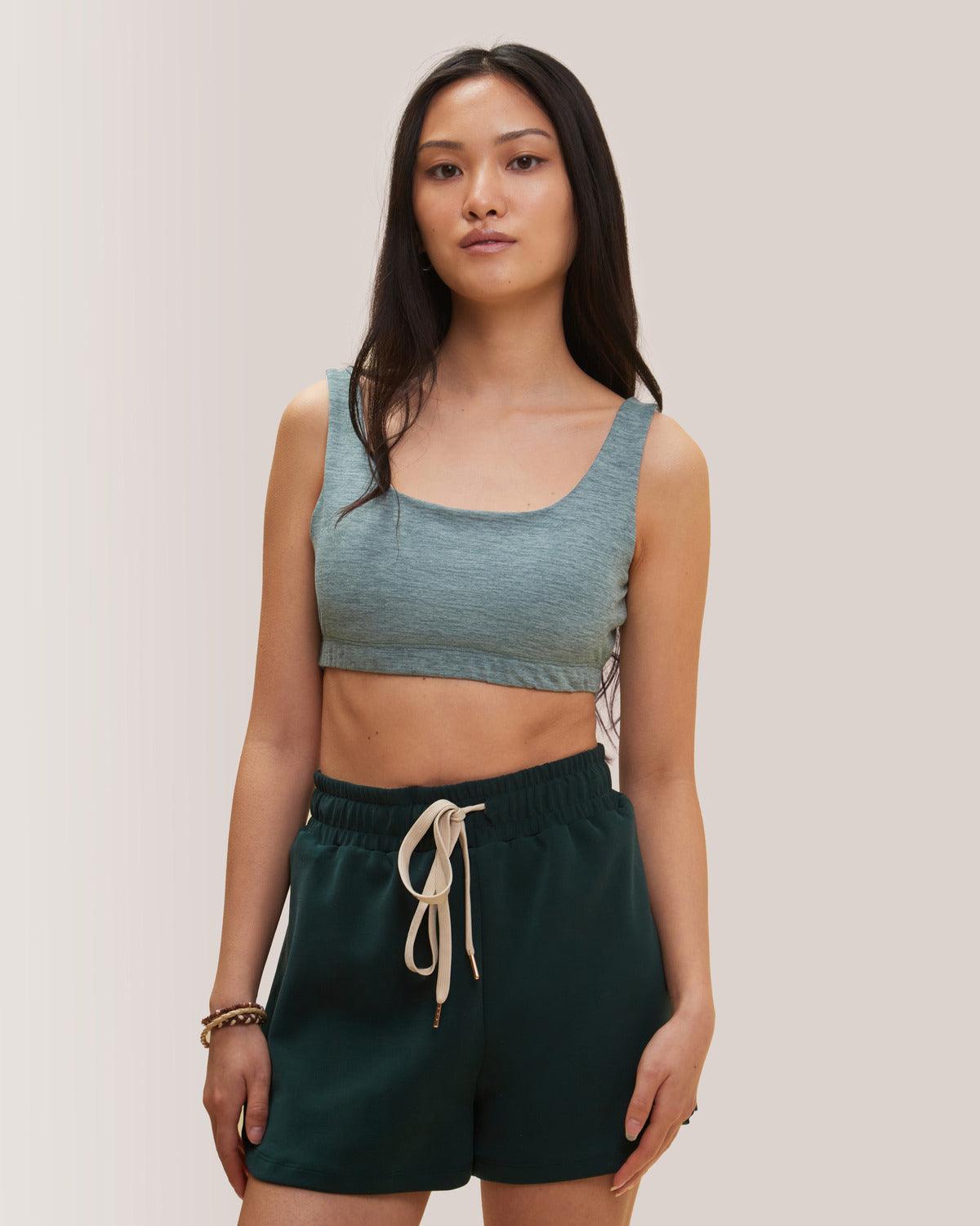 Rose Boreal - Bra - Life's good Sports Bra - Agave