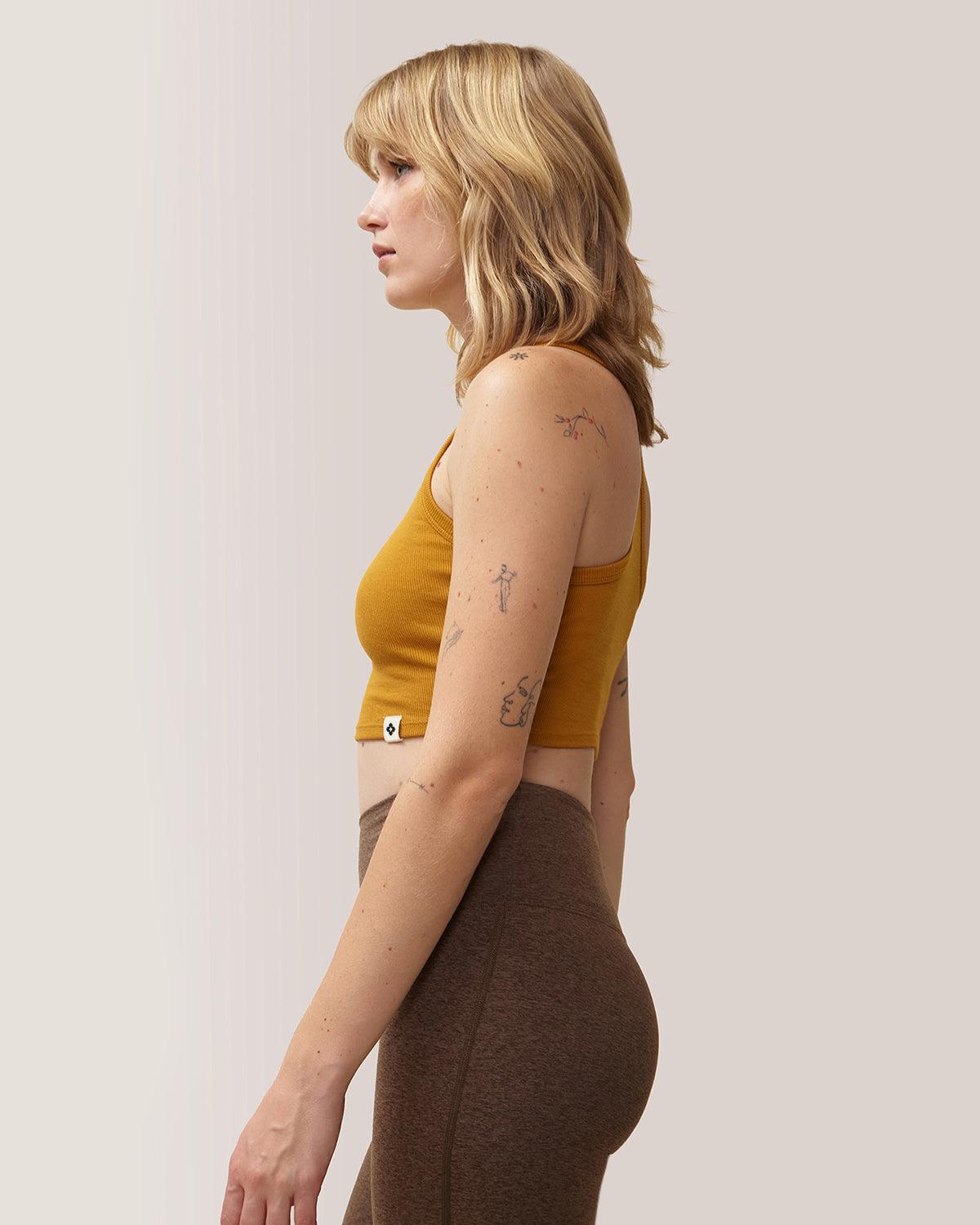 Rose Boreal - Tank Top - Mile-End Tank Top - Chamomile