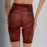 New Moon Bike Shorts - Ikat Flower