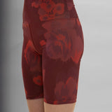New Moon Bike Shorts - Ikat Flower
