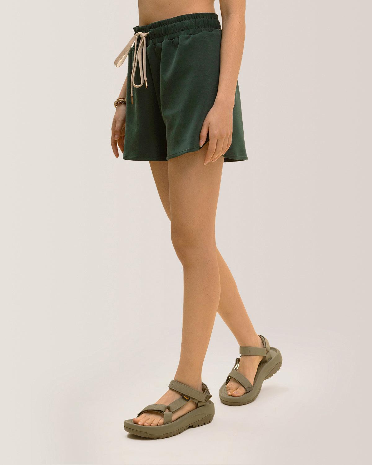 Rose Boreal - Short - Panorama Shorts - Pine