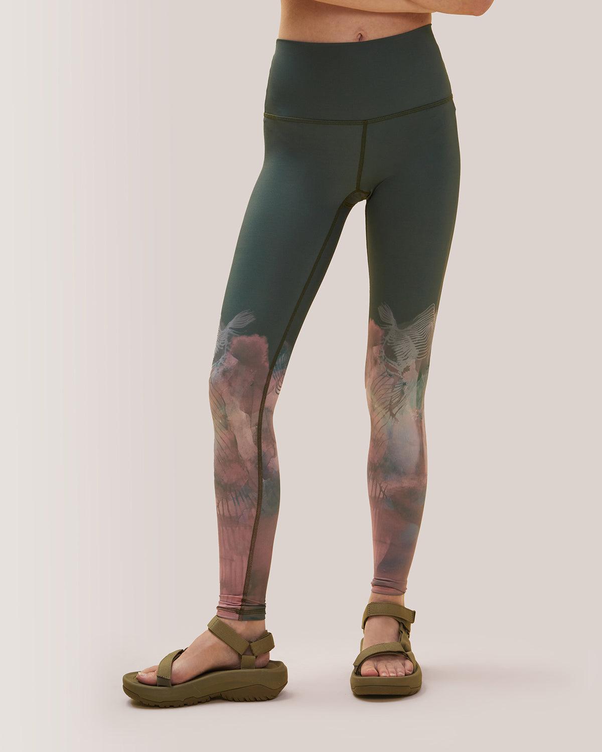 Rose Boreal - Legging - Reversible Ultralight High-Rise Legging - Aurora Borealis