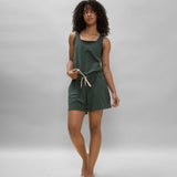 Heat Wave Romper - Dark Lagoon