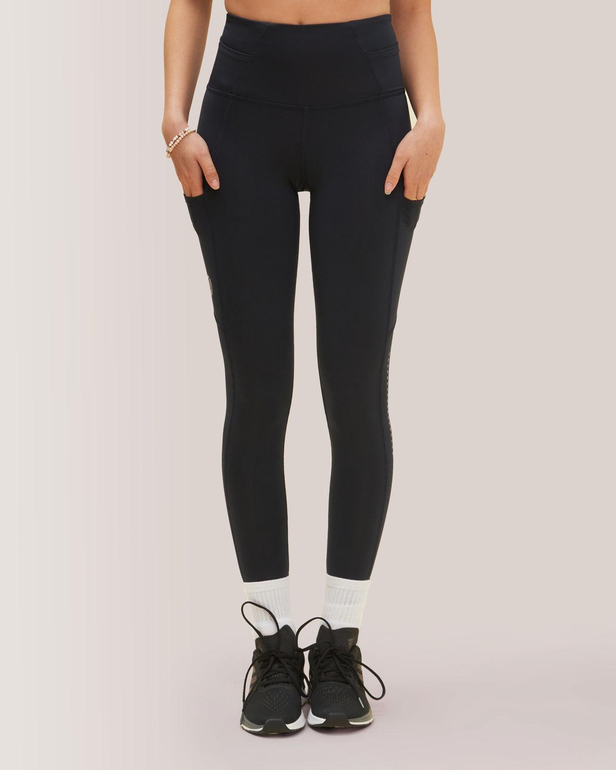 Rose Boreal - Legging - Running Compressive Pockets Legging - Deep Ocean
