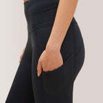 Rose Boreal - Legging - Running Compressive Pockets Legging - Deep Ocean