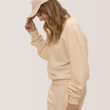 Rose Boreal - Sweatshirt - Soulmate Crewneck - Natural