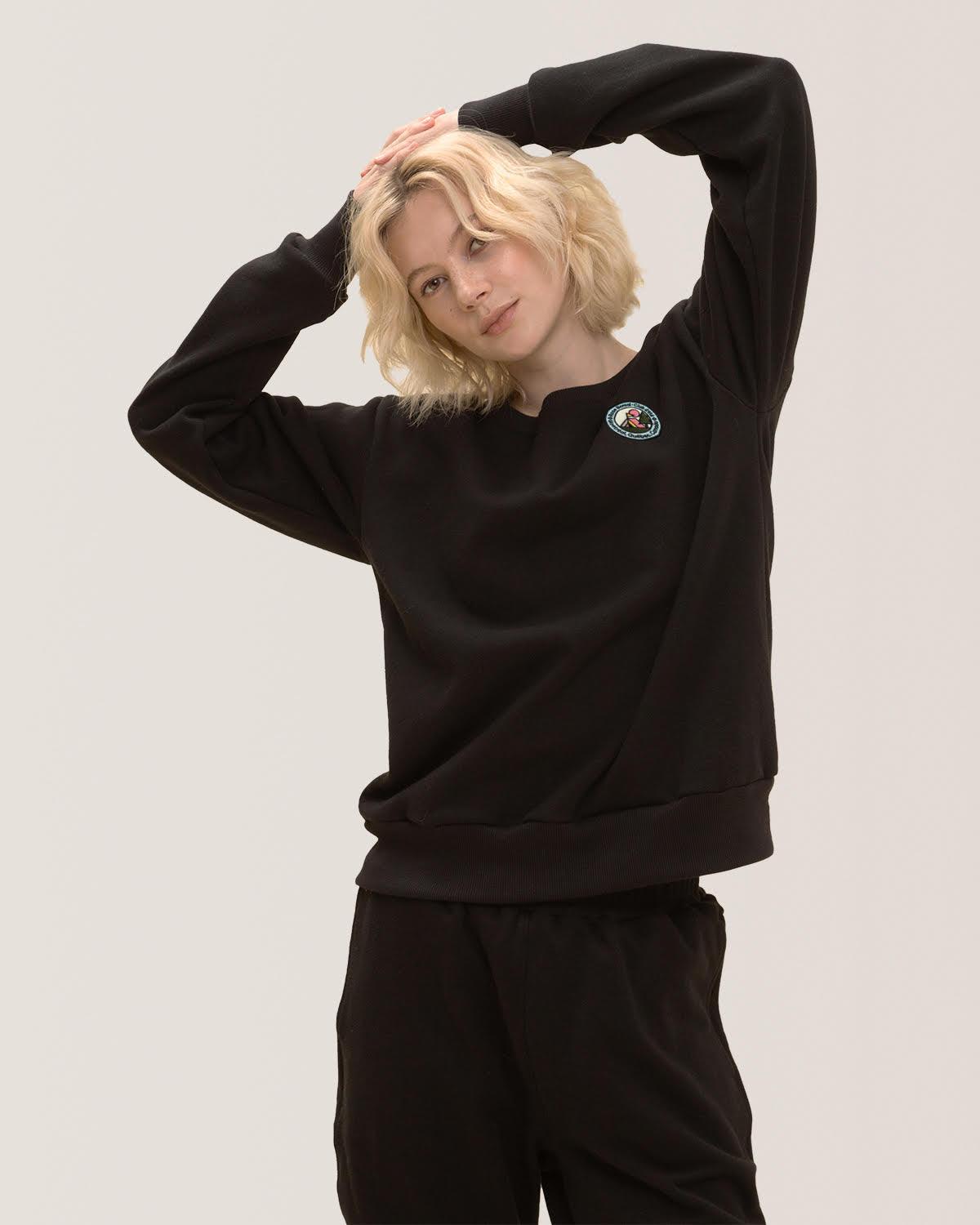 Rose Boreal - Sweatshirt - Soulmate Crewneck - Total Eclipse