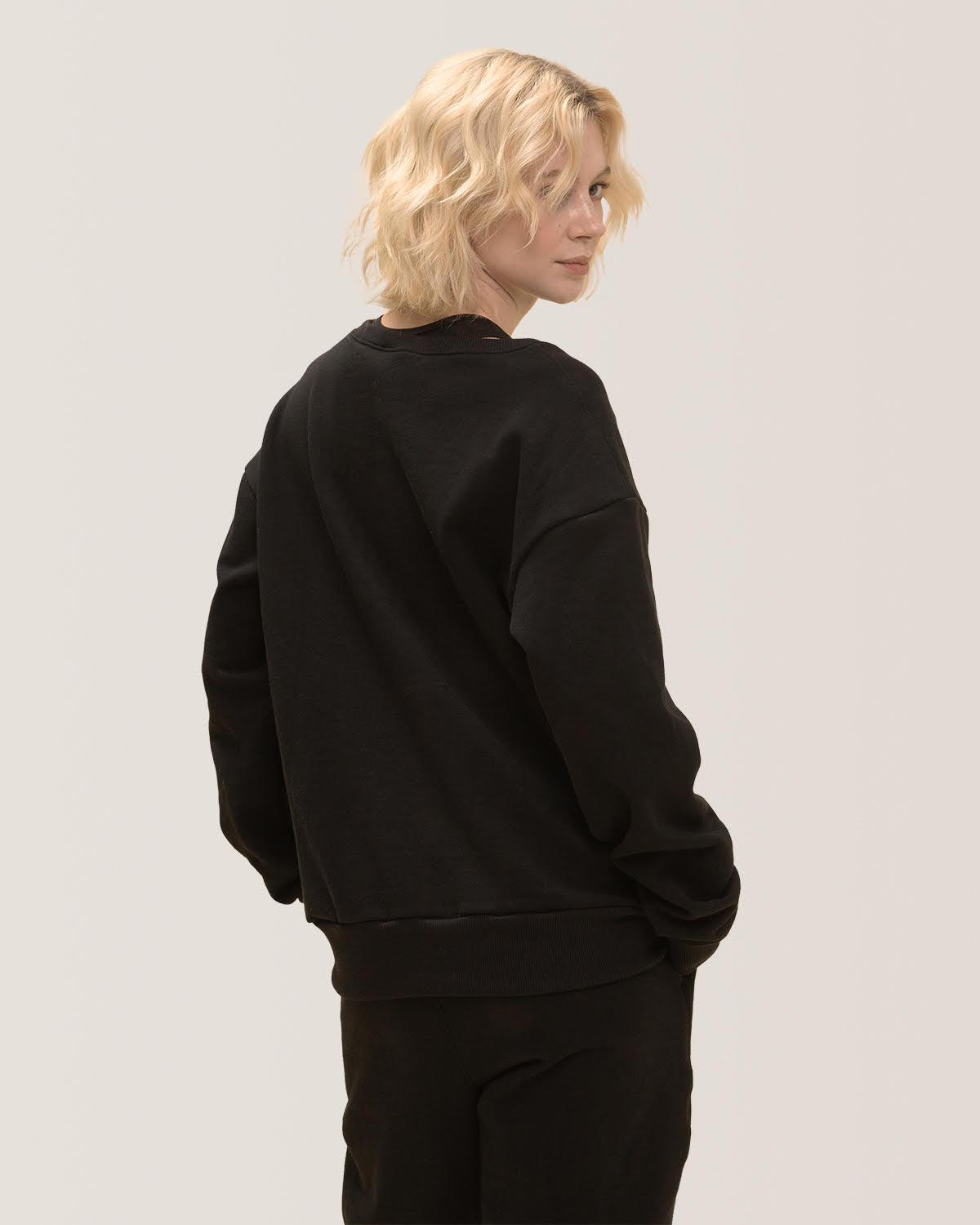 Rose Boreal - Sweatshirt - Soulmate Crewneck - Total Eclipse