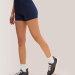 Rose Boreal - Short - Sunrise Bike Shorts - Deep Ocean