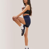 Rose Boreal - Short - Sunrise Bike Shorts - Deep Ocean