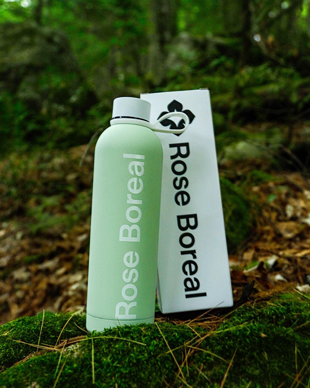 Rose Boreal - Bottle - Rose Boreal Water Bottle - Lime