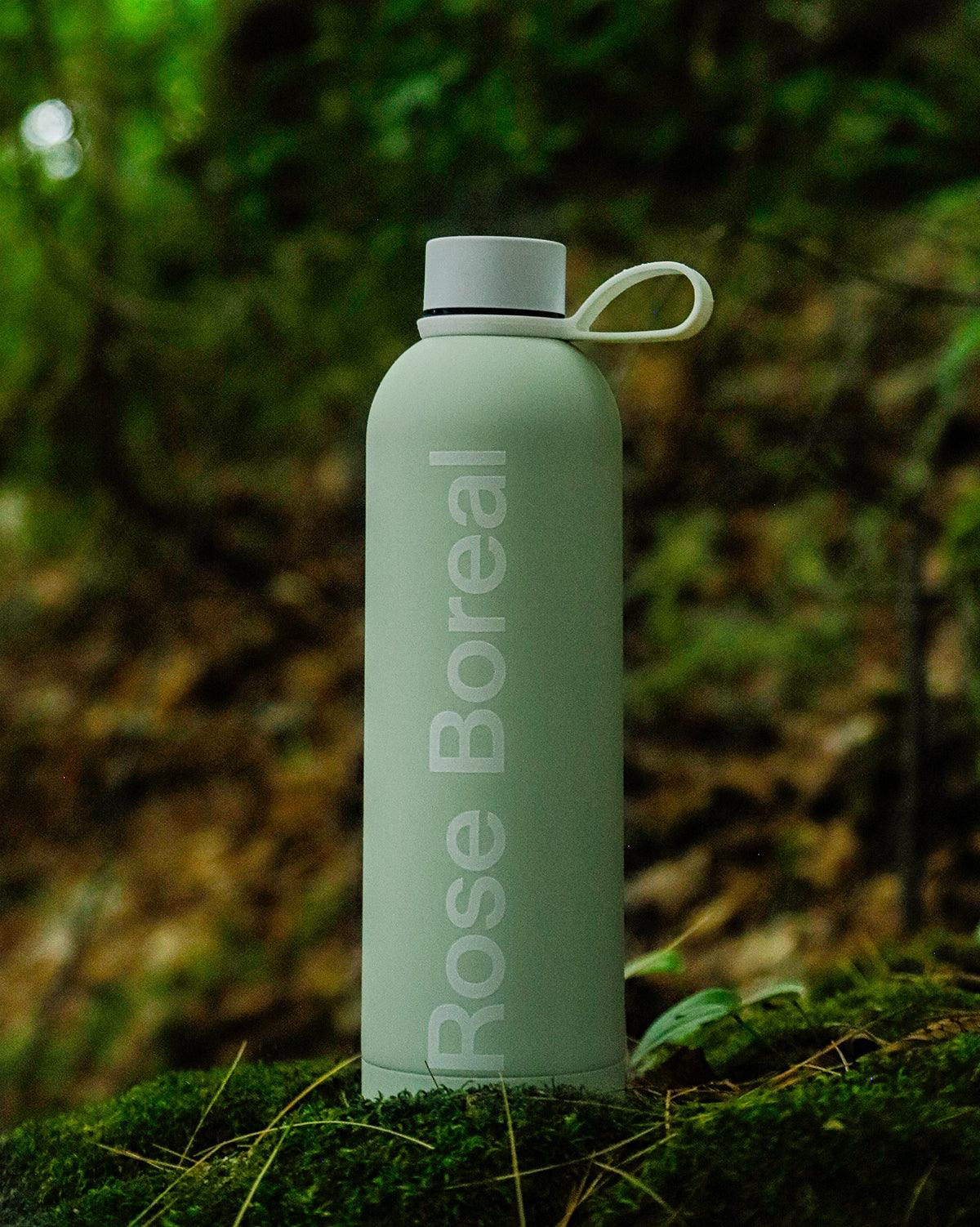 Rose Boreal - Bottle - Rose Boreal Water Bottle - Lime
