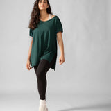Must-Have Oversized Ultra Long T-Shirt - Dark Lagoon