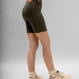 Divine Running Short with Side Pockets - Forest