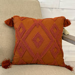 Rose Boreal - Cushion - Cozy Moment Tufted Geometric Cushion
