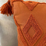 Rose Boreal - Cushion - Cozy Moment Tufted Geometric Cushion