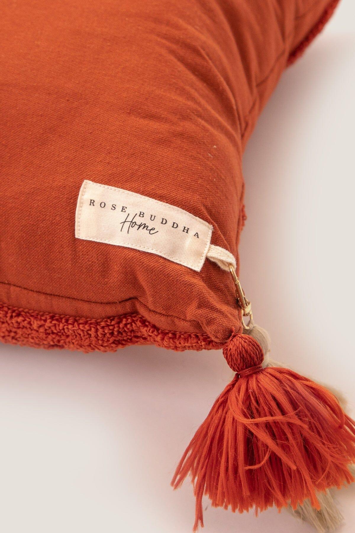 Rose Boreal - Cushion - Cozy Moment Tufted Geometric Cushion