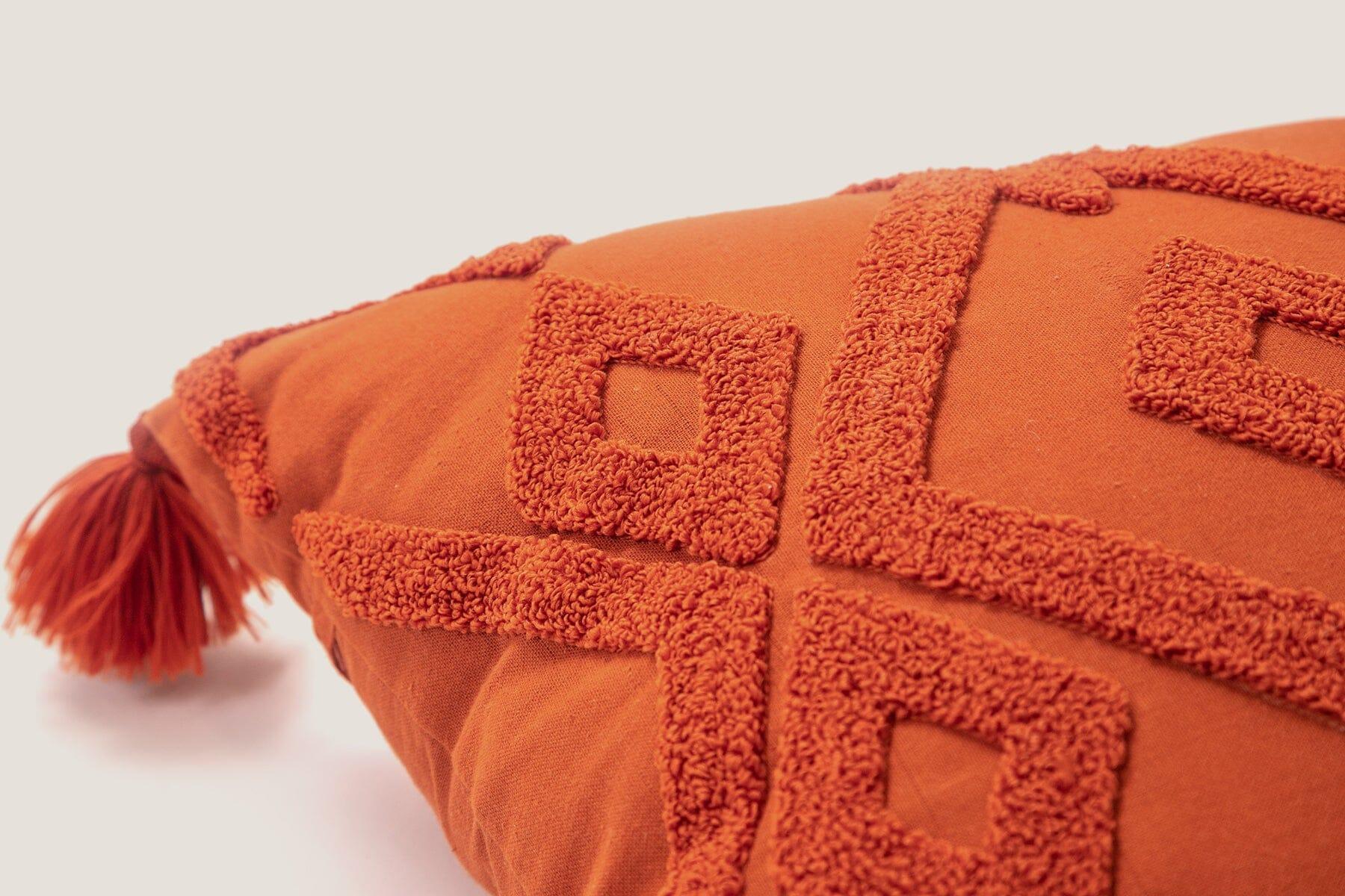 Rose Boreal - Cushion - Cozy Moment Tufted Geometric Cushion