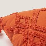 Rose Boreal - Cushion - Cozy Moment Tufted Geometric Cushion