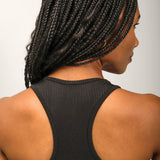 Rose Boreal - Tank Top - Rib Zen Tank Top - Total Eclipse