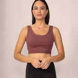 Let it Be Tank Top - Rhubarb