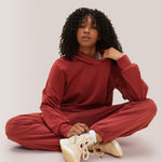 Rose Boreal - Pants - Edelweiss Jogger Pants - Rubis