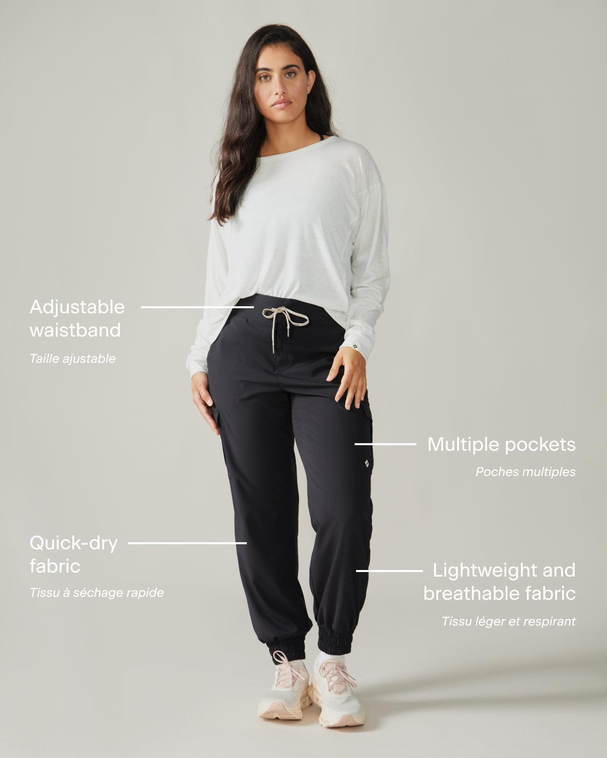 Rose Boreal - Pants - Cap Trinité Cargo Pant - Total Eclipse