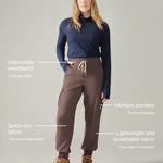 Rose Boreal - Pants - Cap Trinité Cargo Pant - River Stone