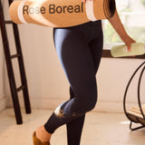 Rose Boreal - Legging - Reversible Ultralight High-Rise Legging - Charcoal English Garden