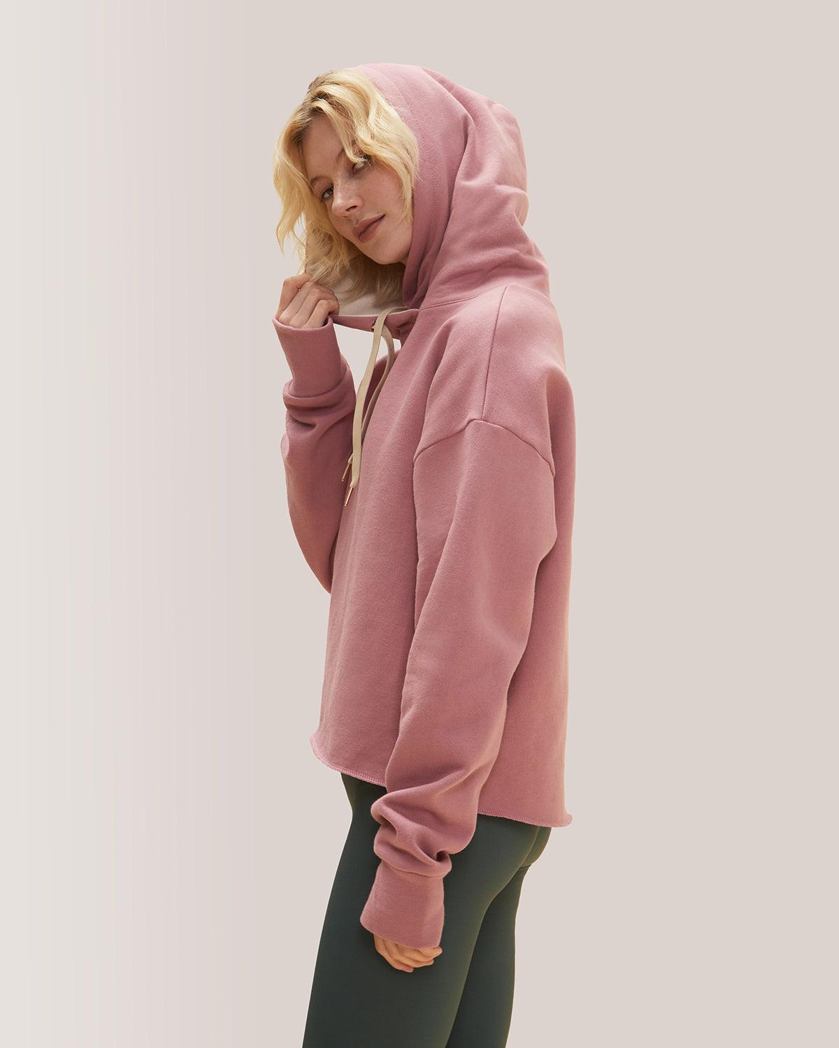 Rose Boreal - Sweatshirt - Free Spirit Hoodie - Amethyst
