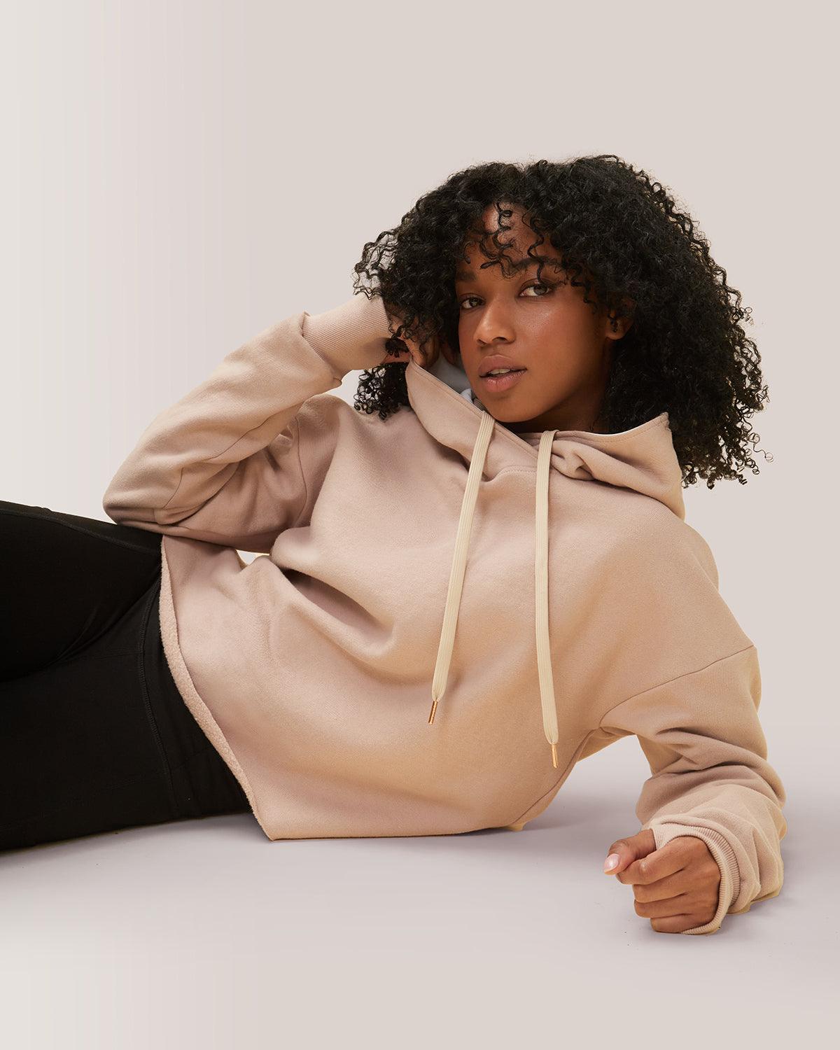 Rose Boreal - Sweatshirt - Free Spirit Hoodie - Oak