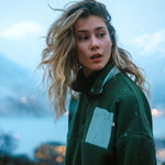Rose Boreal - Polar Fleece - Sutton Polar Fleece Pullover - Forest Moss