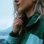 Rose Boreal - Polar Fleece - Sutton Polar Fleece Pullover - Forest Moss