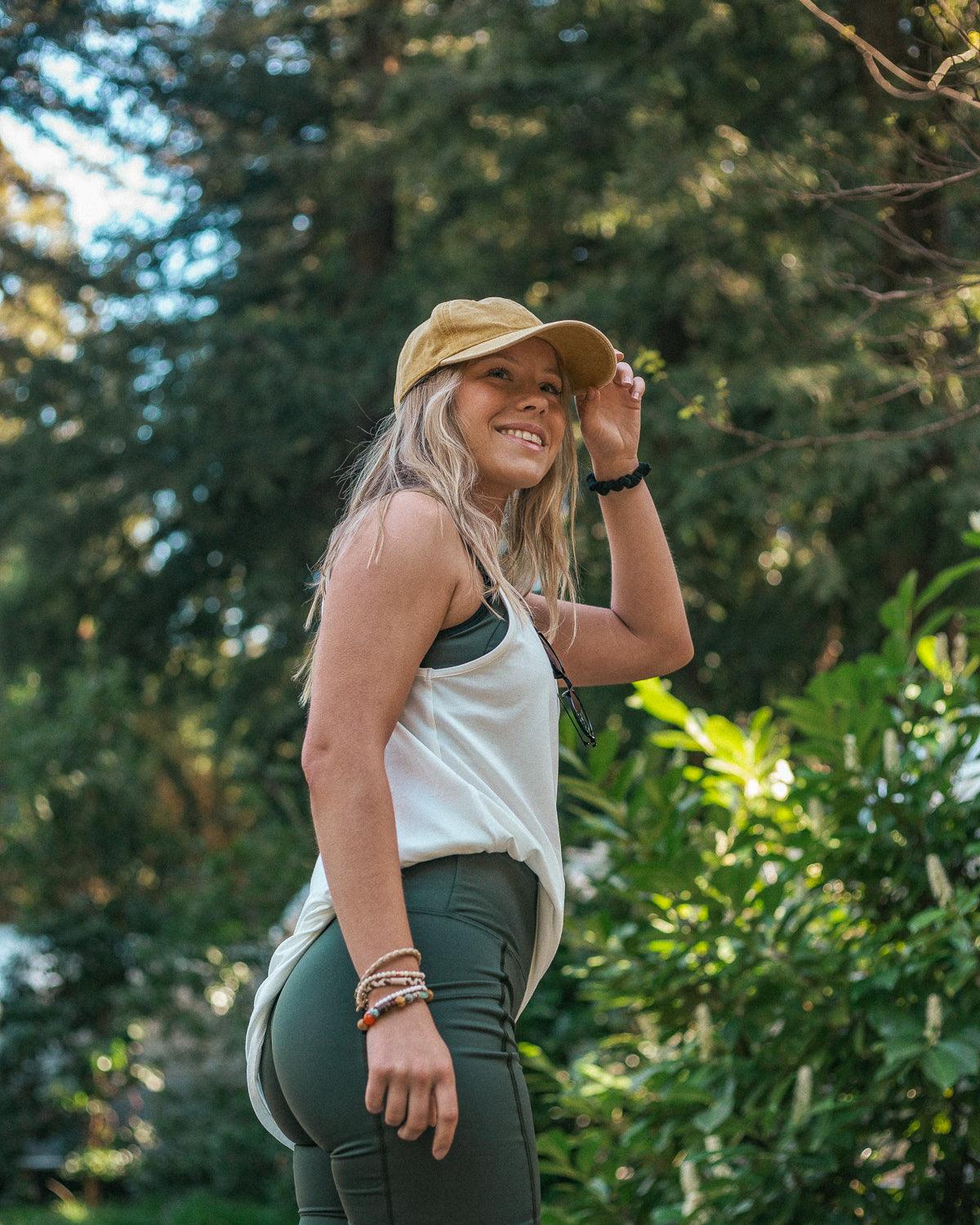 Rose Boreal - Tank Top - Astral Tank - Natural White