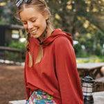 Rose Boreal - Sweatshirt - Horizon Hoodie - Rubis