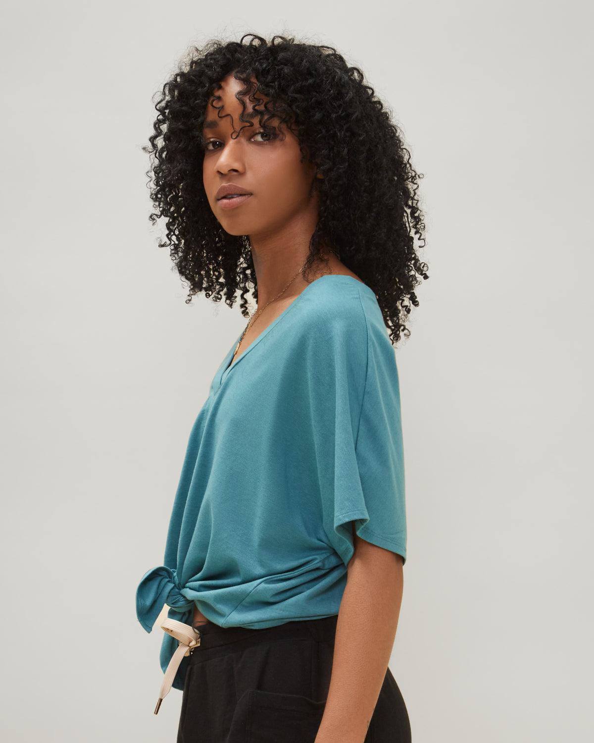 Rose Boreal - T-Shirt - Jasper T-Shirt - Aquamarine