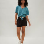 Rose Boreal - T-Shirt - Jasper T-Shirt - Aquamarine